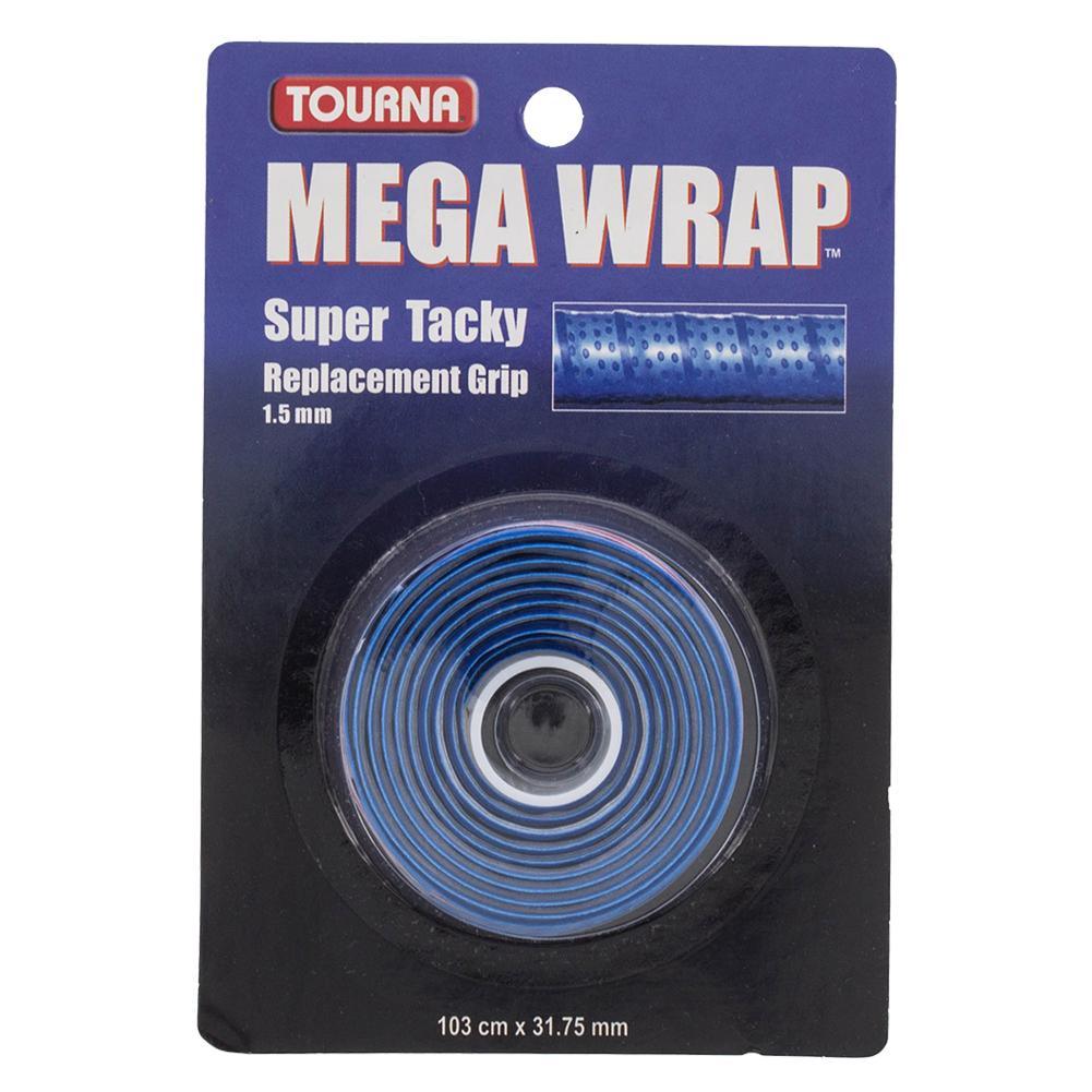 Mega Wrap Replacement Tennis Grip Grips TOURNA BLUE