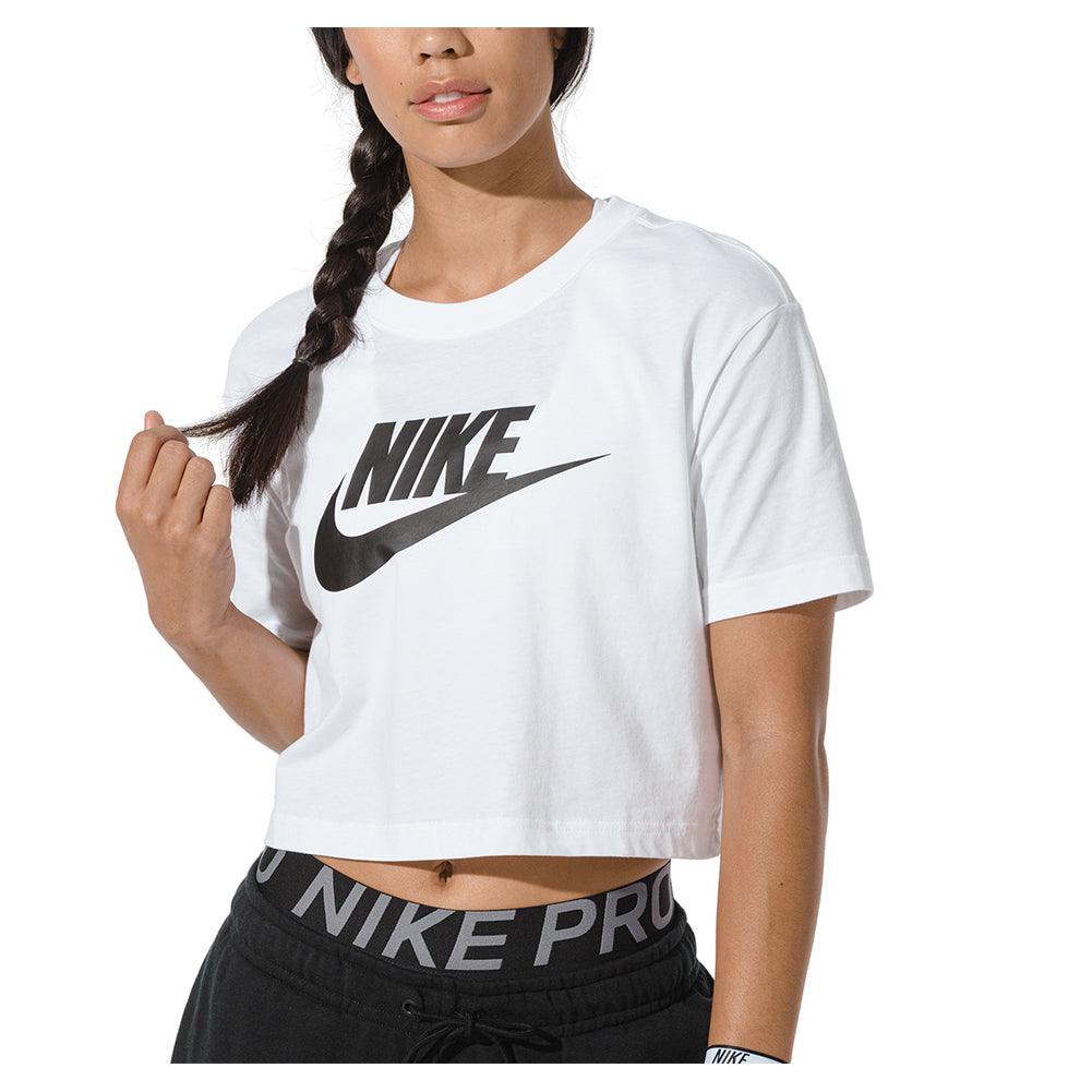 Women's Sportswear Essential Cropped T-Shirt Womens Apparel NIKE