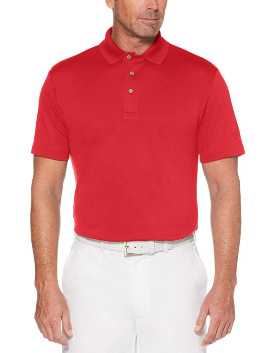 Big & Tall AirFlux™ Solid Mesh Golf Polo
