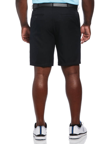 Big & Tall Expandable Waist Flat Front Golf Short