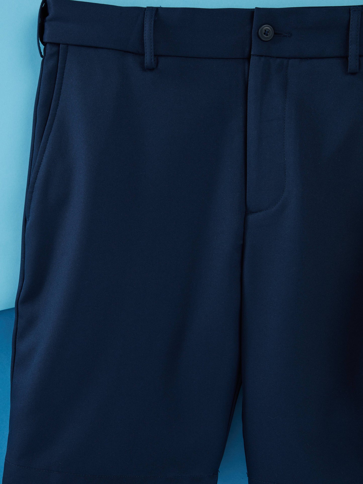 Big & Tall Expandable Waist Flat Front Golf Short