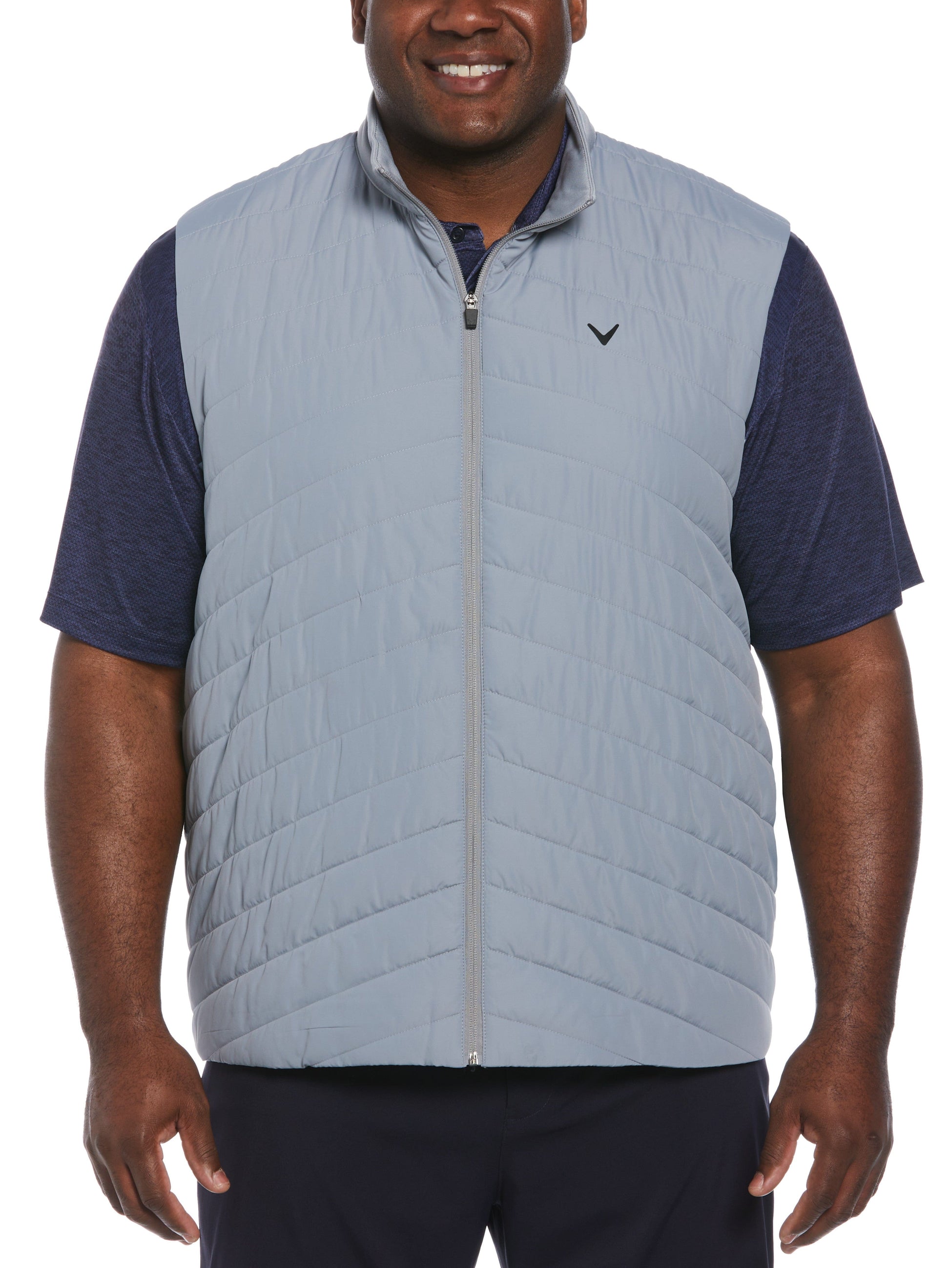 QUILTED PUFFER VEST (Tradewinds) 