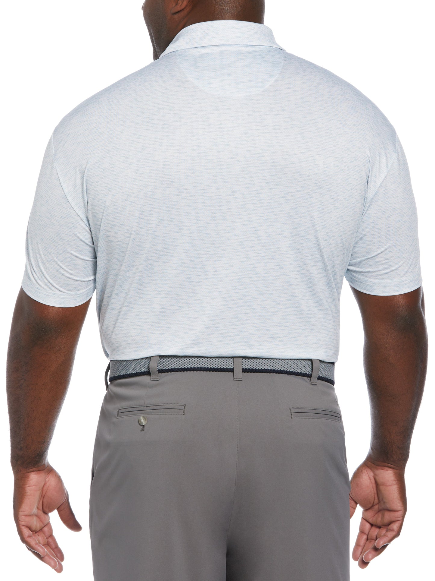 Big & Tall Short Sleeve Engineered Printed Block Polo Shirt