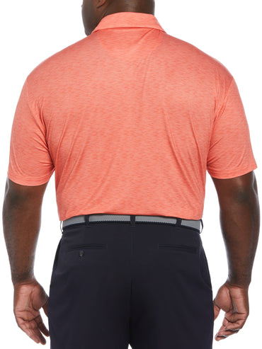 Big & Tall Short Sleeve Engineered Printed Block Polo Shirt