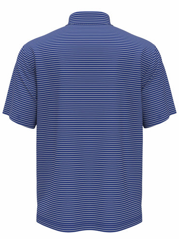 Big & Tall Yarn Dyed Feeder Stripe Golf Polo