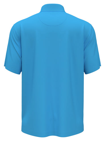 Boys Amplified Space Dye Golf Polo