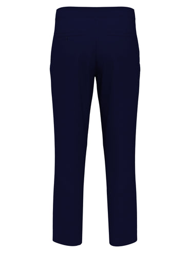 Boy's Flat Front Solid Golf Pant - Blue