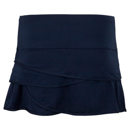 Women's Scallop Tennis Skort Midnight Womens Apparel LUCKY IN LOVE