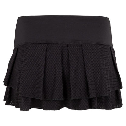 Women's Wavy Pleat Tier Tennis Skort Womens Apparel LUCKY IN LOVE