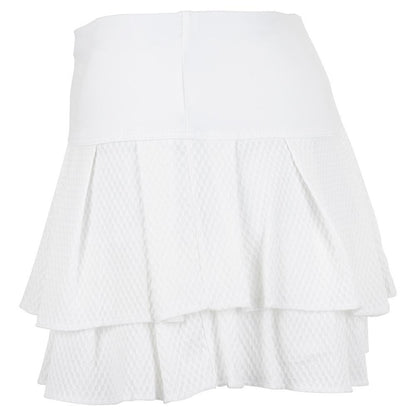Women's Wavy Pleat Tier Tennis Skort Womens Apparel LUCKY IN LOVE