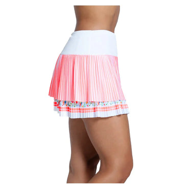 Women`s Cocktail Picnic Pleated 14 Inch Tennis Skort Multicolor LUCKY IN LOVE