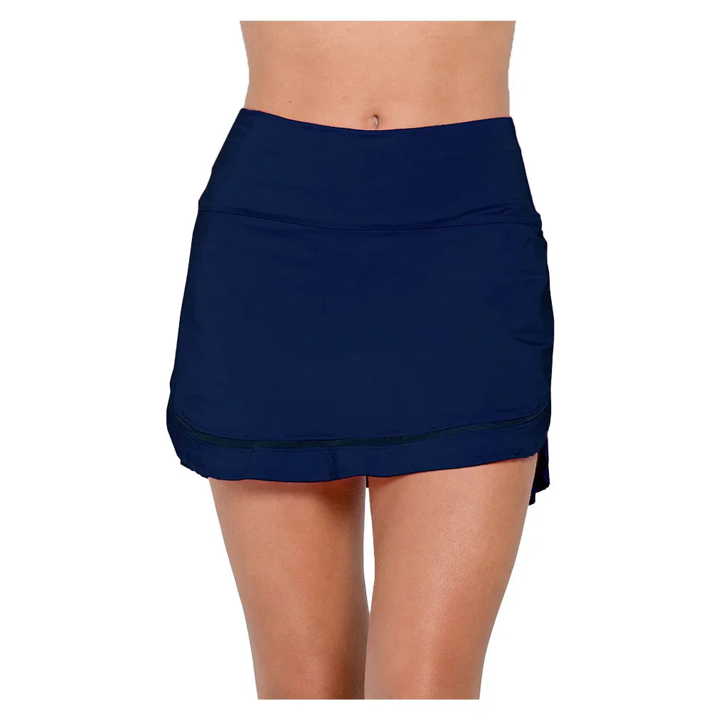 Women's LUV Revive Tennis Skort LUCKY IN LOVE XS 401_MIDNIGHT