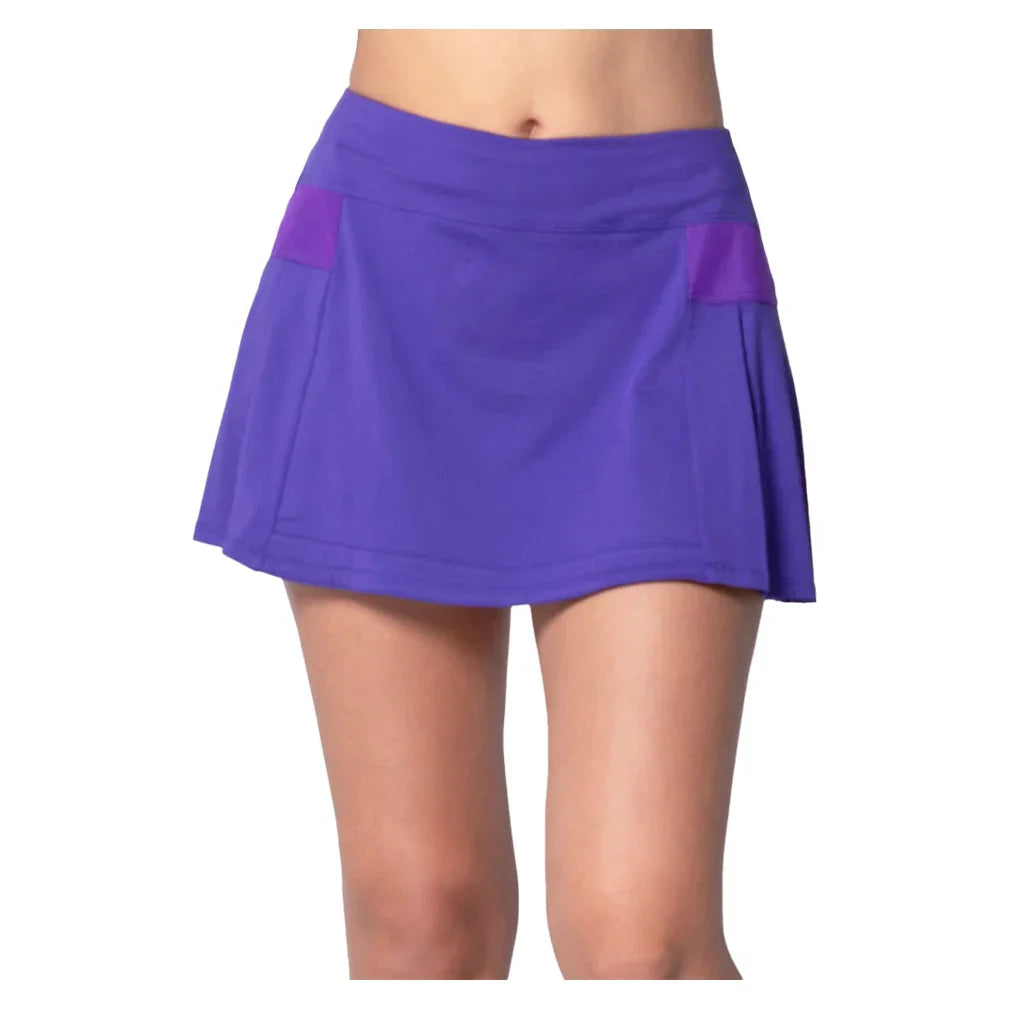 Women`s Team Feelin` Young Pleat Tennis Skort LUCKY IN LOVE XS 500_TM_VIOLET