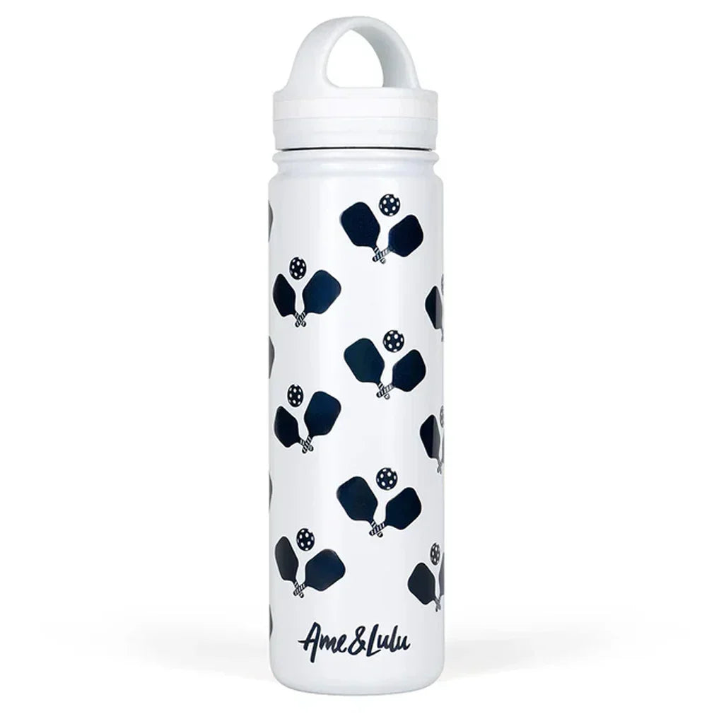 Court and Course Sports Water Bottle Crossed Paddles AME AND LULU ONE_SIZE CROSSED_PADDLES