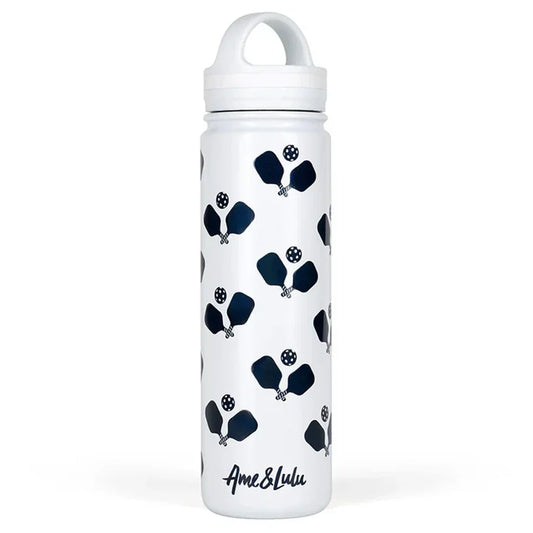 Court and Course Sports Water Bottle Crossed Paddles AME AND LULU ONE_SIZE CROSSED_PADDLES
