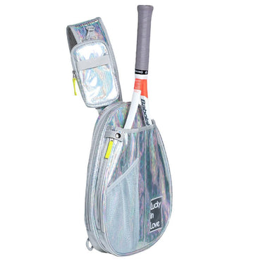 Women`s Lucky Tennis Bag Iridescent WOMENS APPAREL LUCKY IN LOVE