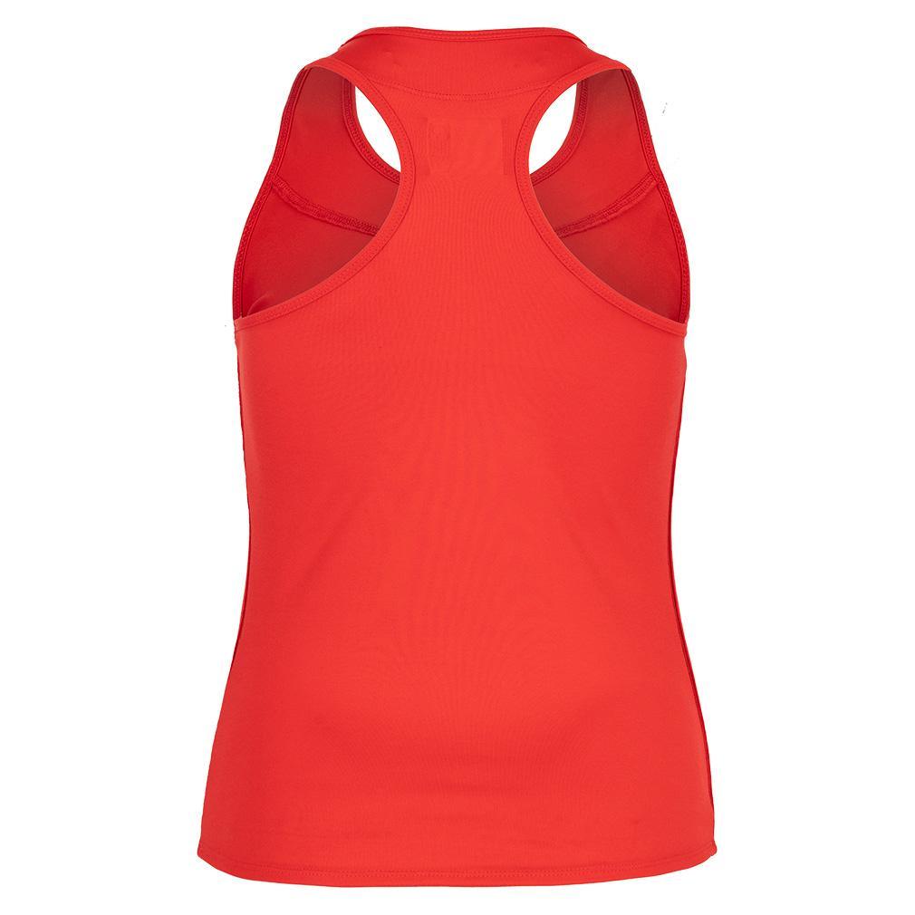 Women's Team Racerback Tennis Tank Womens Team Gear LUCKY IN LOVE