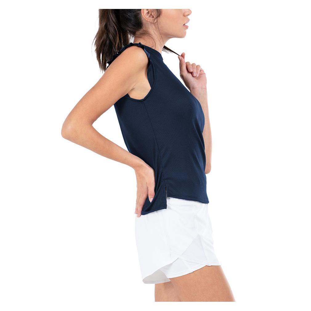 Women's Bring It On Rib Tennis Tank Womens Apparel LUCKY IN LOVE