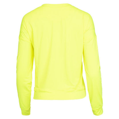 Women's LUV Hype Long Sleeve Tennis Top Womens Apparel LUCKY IN LOVE