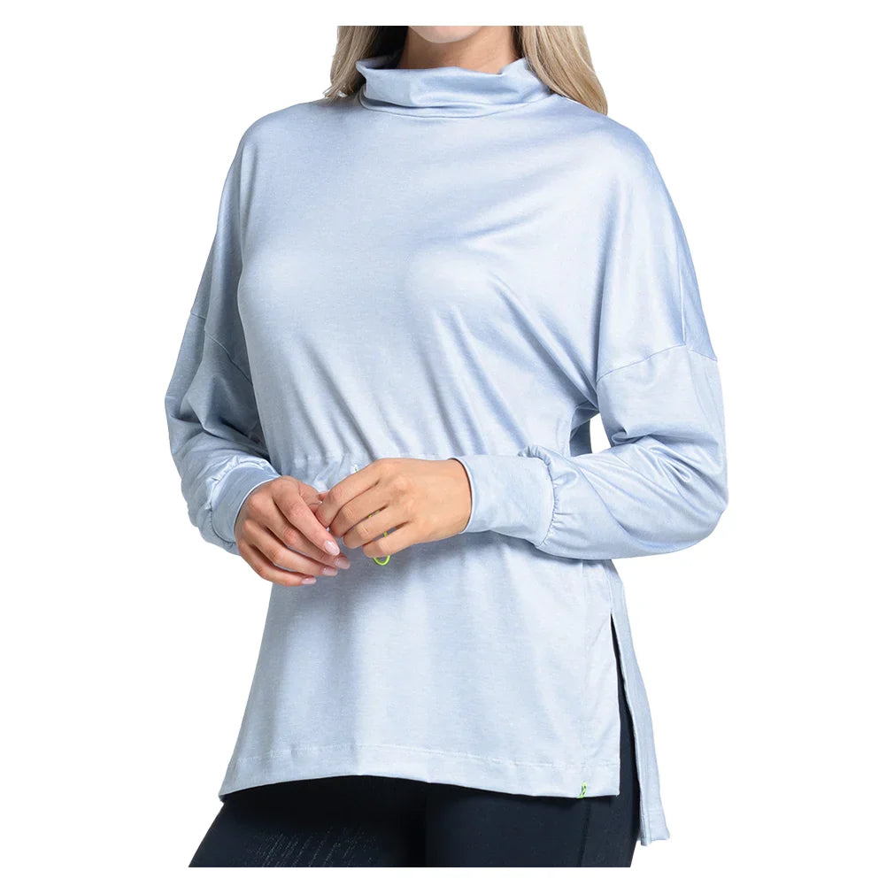 Women`s Layer Up Tennis Tunic Heather Grey LUCKY IN LOVE