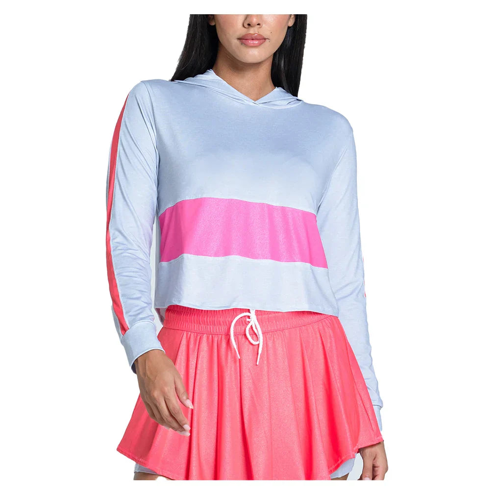 Women`s All That Shimmers Tennis Hoodie LUCKY IN LOVE