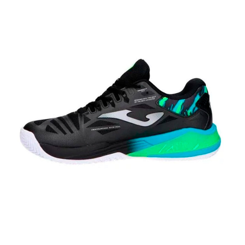 Load image into Gallery viewer, JOMA SPIN MEN 2501 Black Padel Shoes
