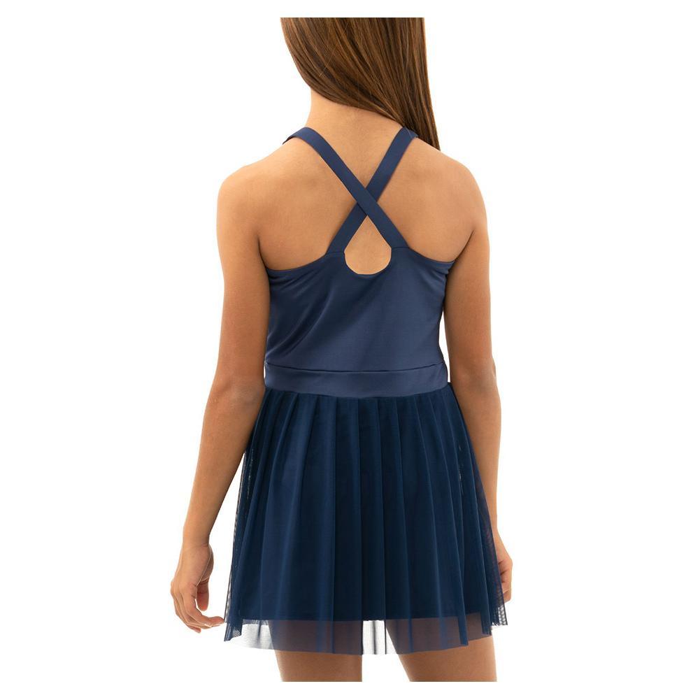 Girls' Game Time Tennis Dress Girls Apparel LUCKY IN LOVE