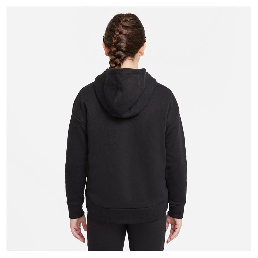 Girls' Sportswear Club Fleece Full-Zip Hoodie Training NIKE