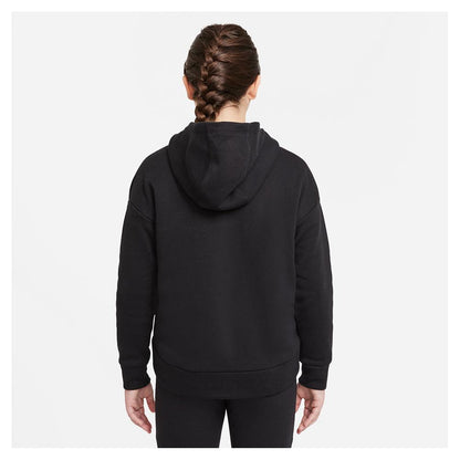 Girls' Sportswear Club Fleece Full-Zip Hoodie Training NIKE