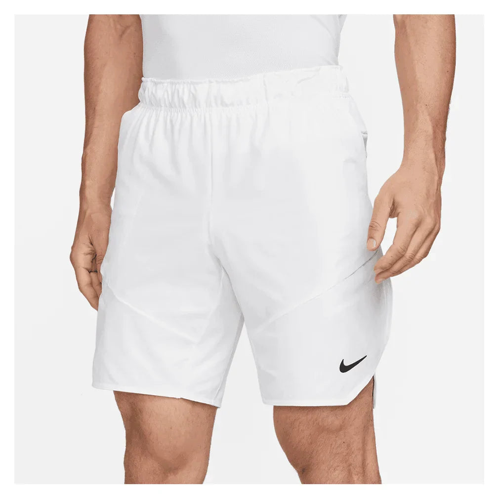 Men`s Court Dri-FIT Advantage 9 Inch Tennis Short MENS APPAREL NIKE White XL