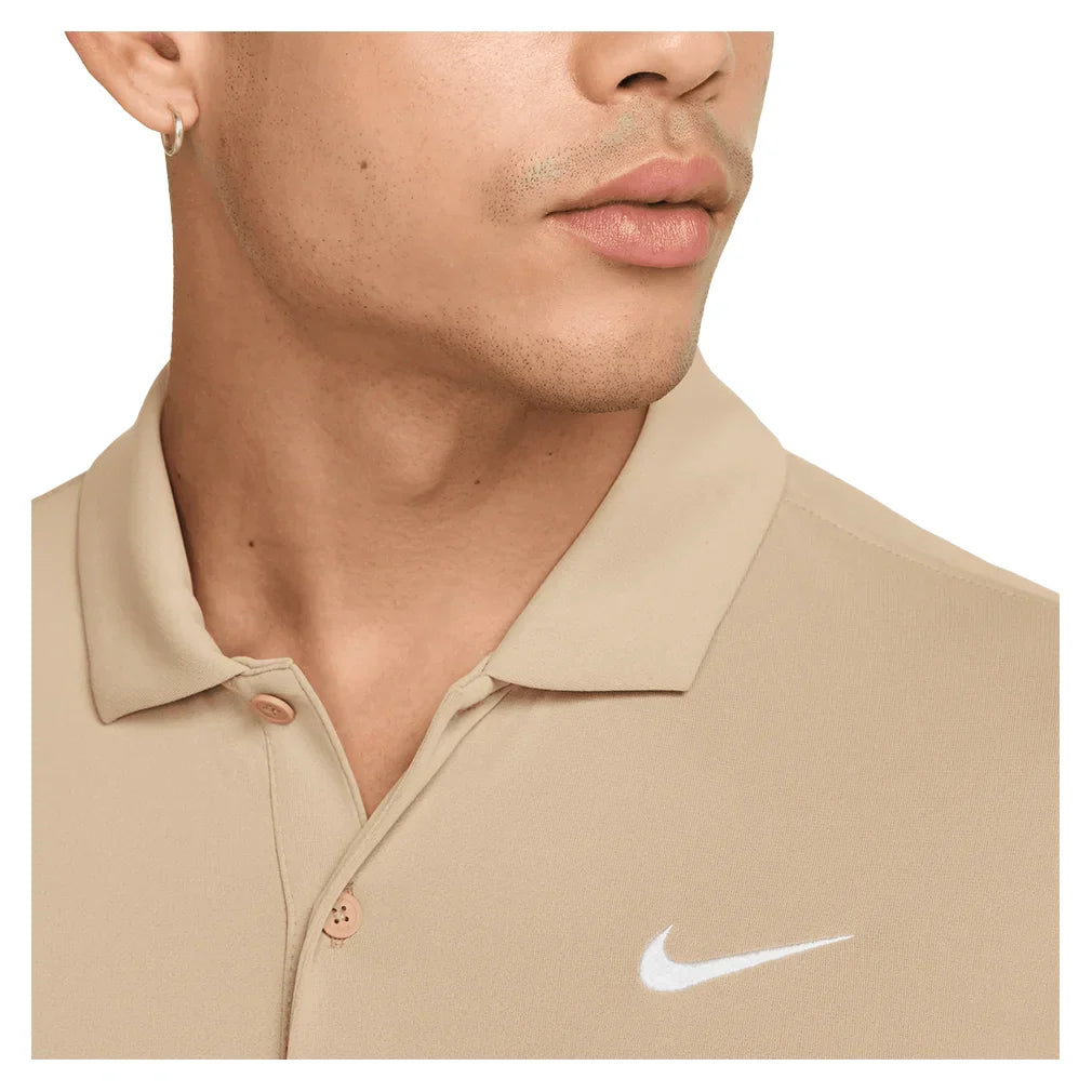 Men`s Court Dri-FIT Victory Solid Tennis Polo NIKE