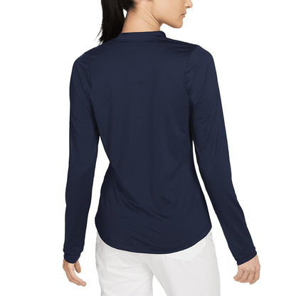 Women`s Dri-Fit Victory Long Sleeve Print Tennis Top WOMENS APPAREL NIKE