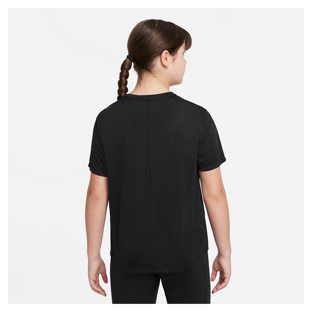 Girls' Dri-FIT One Short-Sleeve Top (Extended Size) Training NIKE