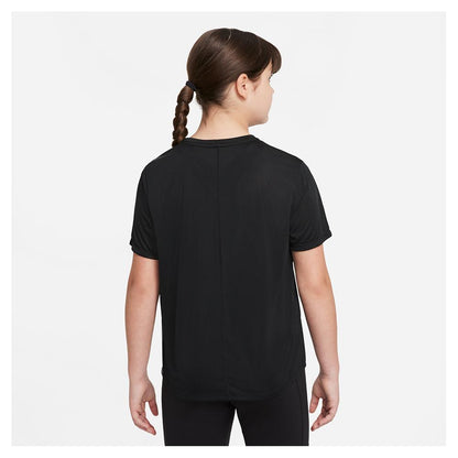 Girls' Dri-FIT One Short-Sleeve Top (Extended Size) Training NIKE