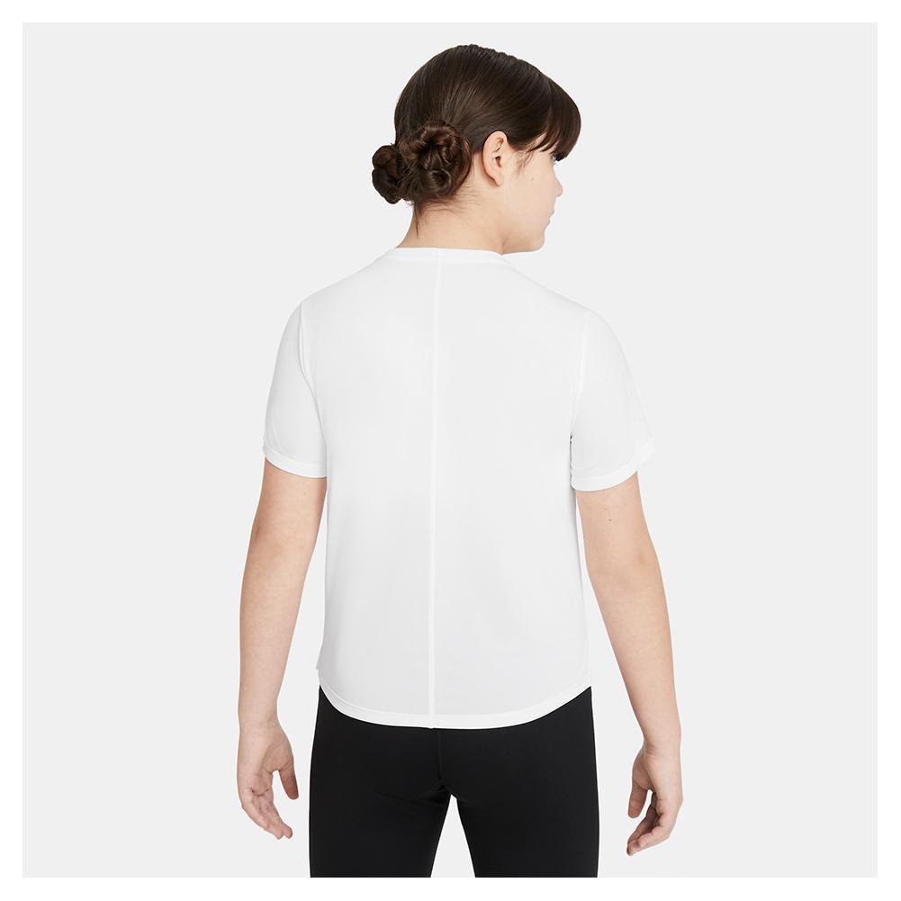 Girls' Dri-FIT One Short-Sleeve Top (Extended Size) Training NIKE
