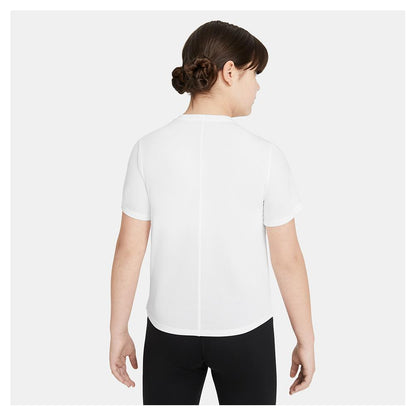 Girls' Dri-FIT One Short-Sleeve Top (Extended Size) Training NIKE