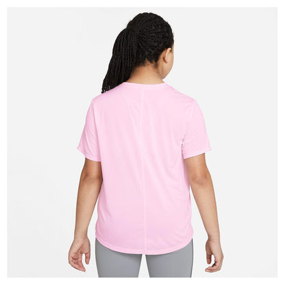 Girls' Dri-FIT One Short-Sleeve Top (Extended Size) Training NIKE