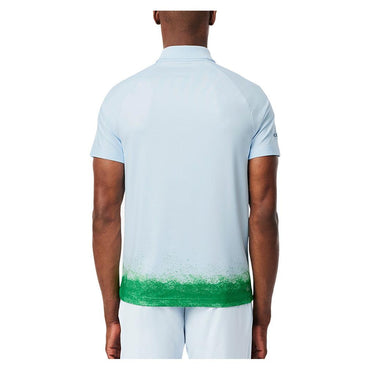 Men`s Daniil Medvedev On Court Tennis Polo Ruisseau and Calathea LACOSTE