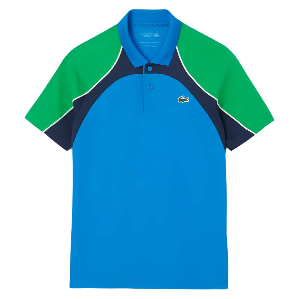 Men`s Ultra Dry Tennis Polo LACOSTE SMALL HI4_GITANE/MARINE