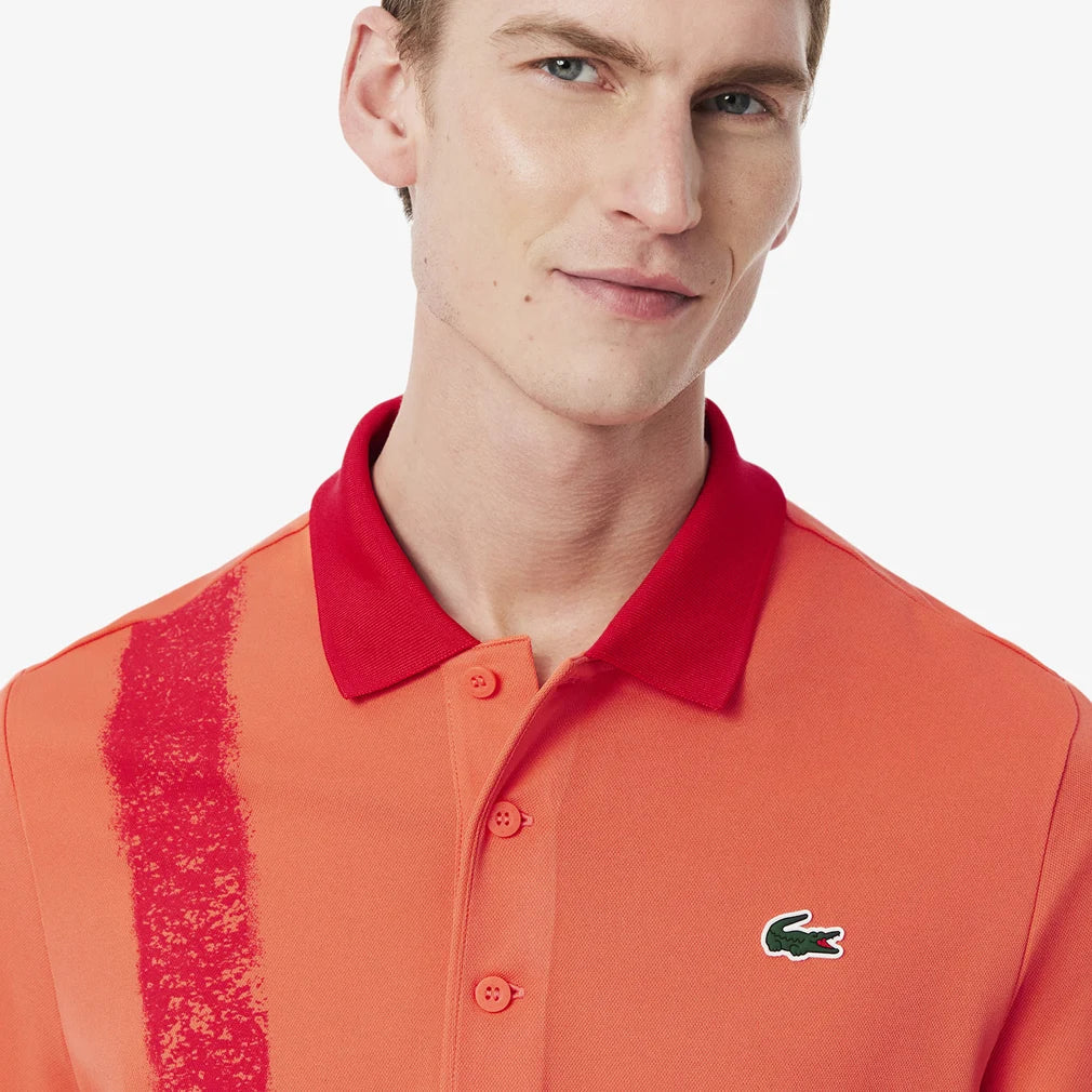 Men`s Novak Djokovic Ultra Dry Fan Tennis Polo LACOSTE