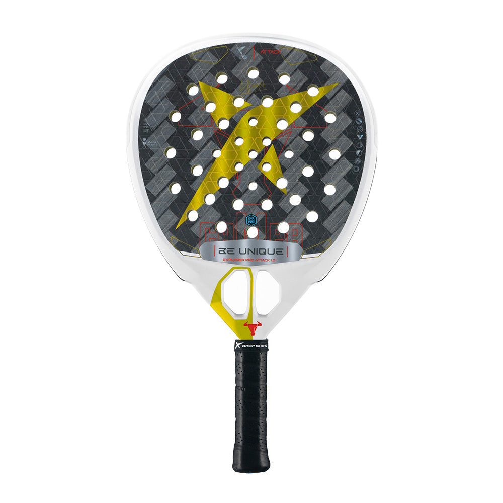 DROPSHOT EXPLORER PRO Attack 1.0 2025 LUCAS CAMPAGNOLO Padel Racket