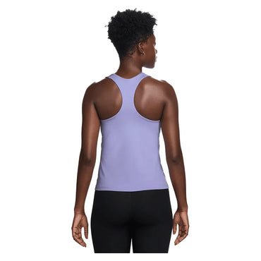 Women`s Dri-Fit Swoosh Training Bra Tank Lilac Ice and White NIKE