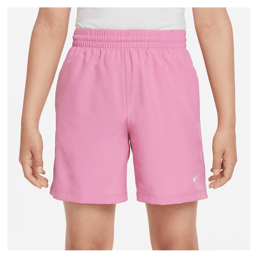 Boys` Dri-Fit Multi Training Short Boys Apparel NIKE Pink XS