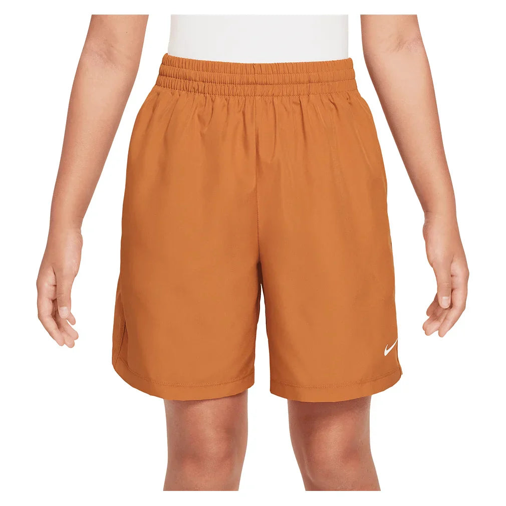 Boys` Dri-FIT Multi Woven Training Short NIKE XS 815_MONARCH