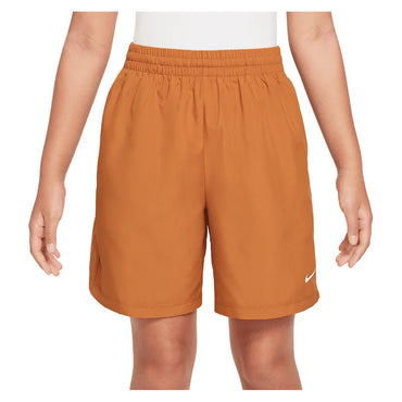 Boys` Dri-FIT Multi Woven Training Short NIKE XS 815_MONARCH