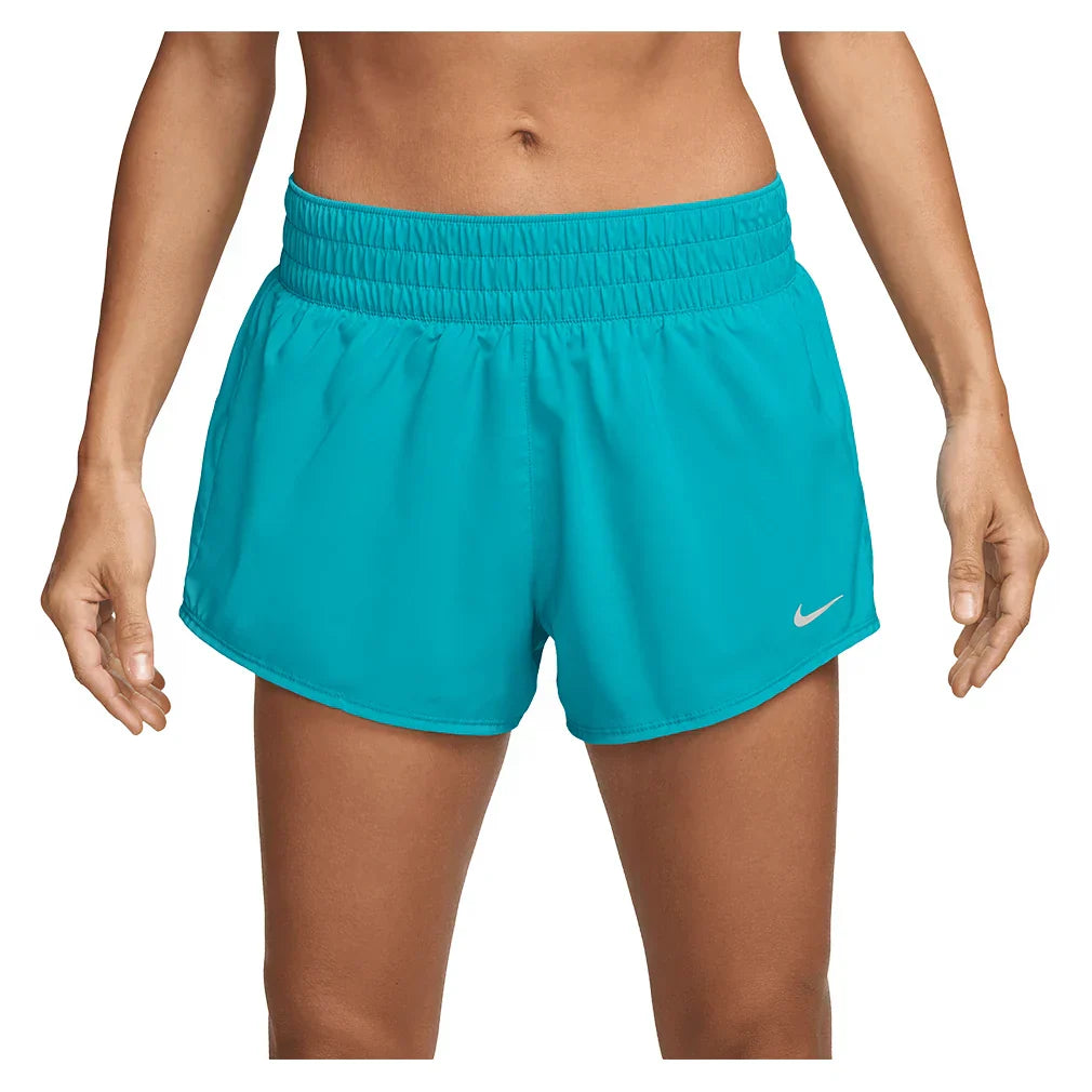 Women`s One Dri-FIT Mid-Rise 3 Inch Shorts NIKE XS 345_DUSTY_CACTUS