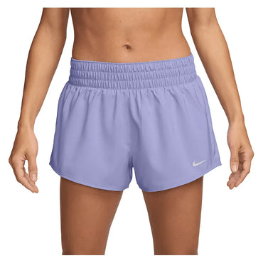 Women`s One Dri-FIT Mid-Rise 3 Inch Shorts NIKE XS 533_LILAC_ICE