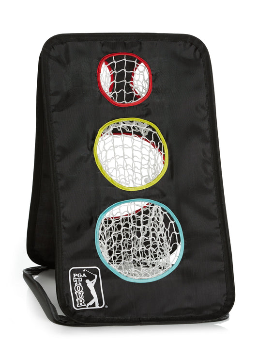 Dual Practice Golf Chipping Net (Caviar) 