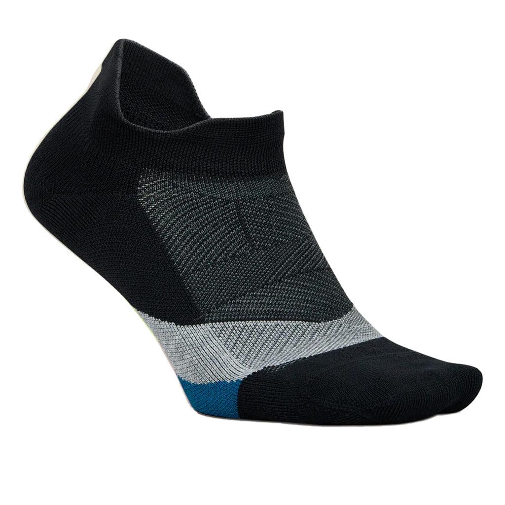 Elite Light Cushion No Show Tab Socks FEETURES L 752_BLACK_SEA