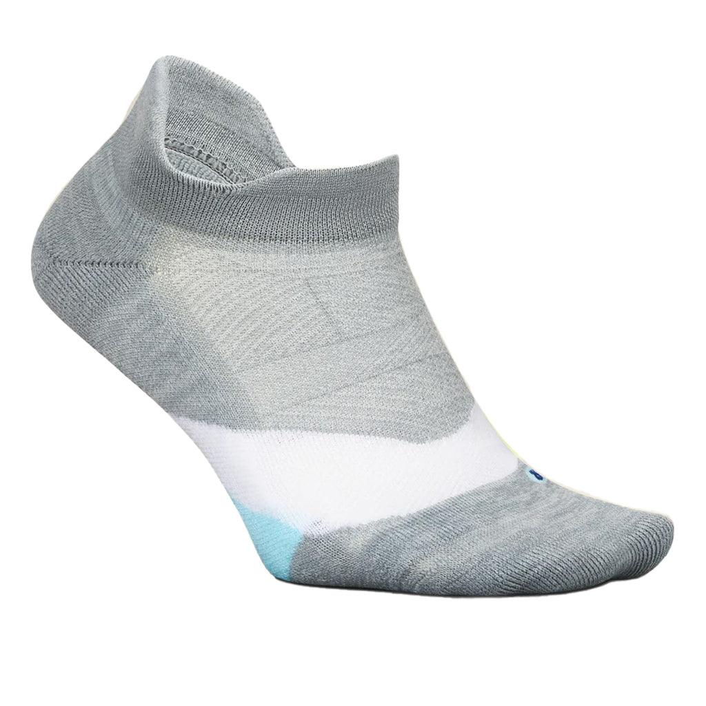 Elite Light Cushion No Show Tab Socks FEETURES S 749_GRAY_SKY